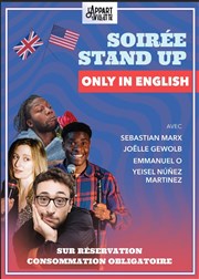 Stand-up in English L'Appart de la Villette Affiche