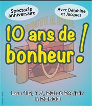 10 ans de bonheur ! La Boite  rire Vende Affiche