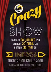 CrazyShow Thtre du Gouvernail Affiche