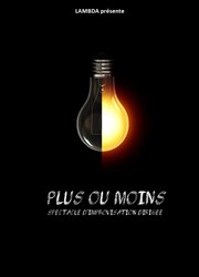 Spectacle d'improvisation : le "Plus ou Moins" Le Manding'Art Affiche