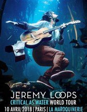 Jeremy Loops La Maroquinerie Affiche