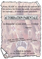 Autorisation parentale Au Soleil de la Butte Affiche