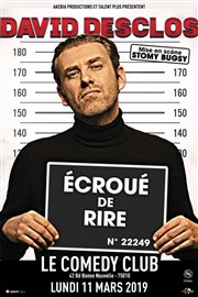 David Desclos dans Écroue de rire Le Comedy Club Affiche