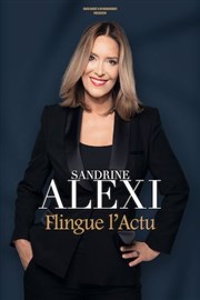 Sandrine Alexi dans L'imitatrice qui flingue l'actu Thtre  l'Ouest Auray Affiche