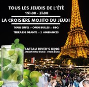 La Croisière Mojito du Jeudi Pniche River's King Affiche