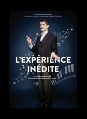 Raphaël Callandreau dans L'expérience inédite Pniche Thtre Story-Boat  Cergy Affiche