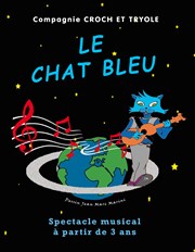 Le chat bleu Thtre de la violette Affiche