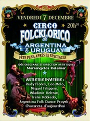 Circo Folcklorico Au Paris 80 Affiche