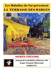 La Terrasse des barges Espace F Mitterrand Affiche