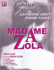 Madame Zola Thtre du Petit Montparnasse Affiche