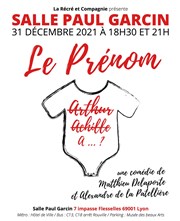 Le Prénom Salle Paul Garcin Affiche