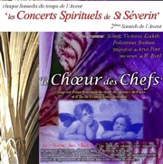 Le choeur des chefs Eglise Saint Sverin Affiche