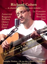 Richard Cohen, la chanson française en toute intimité Le Tremplin Thtre - salle Molire Affiche