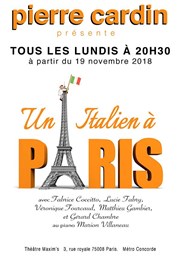 Un Italien à Paris Thtre Maxim's Affiche