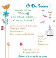 Cours d'essai Ô de Scène L'Etabli Affiche