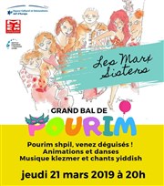 Grand bal de Pourim avec les Marx Sisters ECUJE Affiche