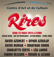 Rires 3 | Festival d'Humour de l'Espace Rachi Espace Rachi Affiche