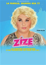 Zize dans La famille Mamma Mia Thtre de la Licorne Affiche