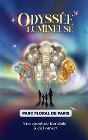 L'Odyssée Lumineuse Parc Floral de Paris Affiche