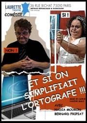 Et si on simplifiait Laurette Thtre Affiche