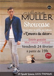 Showcase Guillaume Muller + Cocktail Bazart Affiche