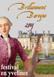 Festival Brillamment Baroque 2014 | Concert d'ouverture Chteau de Thoiry Affiche