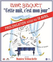 Anne Baquet | Cette nuit, c'est mon jour Thtre Essaion Affiche