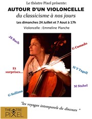 Autour d'un violoncelle Thtre Pixel Affiche