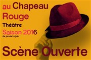 Scéne ouverte Poésie Au Chapeau Rouge Affiche