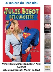 Julie Bigot est culottée Salle des Arcades Affiche