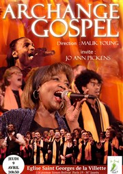 Archange Gospel invite Jo Ann Pickens Eglise Saint Georges de la Villette Affiche