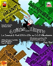 Spectacle d'improvisation | Imp'rhône 2013 CCO - Villeurbanne Affiche