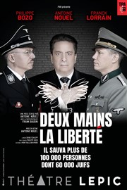 Deux mains, la liberté Thtre Lepic Affiche