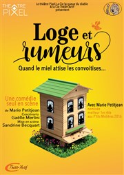 Loge et rumeurs Thtre Pixel Affiche