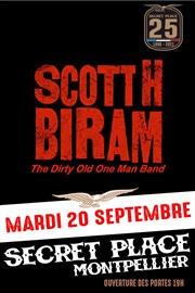 Scott H Biram Secret Place Affiche