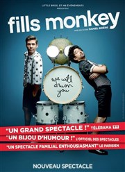 Fills Monkey dans We will drum you Thtre Fmina Affiche