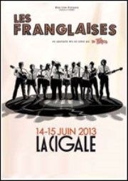 Les Franglaises | par Les Tistics La Cigale Affiche