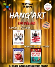 Le festival du Hang'art en délire : Pass jour 1 Hang'arts Affiche