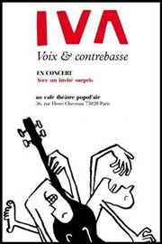 Iva Voix et Contrebasse Thtre Popul'air du Reinitas Affiche