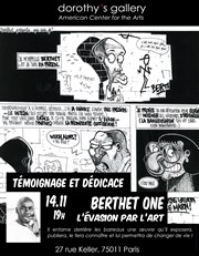 Berthet One : évasion par l'art Dorothy's Gallery - American Center for the Arts Affiche