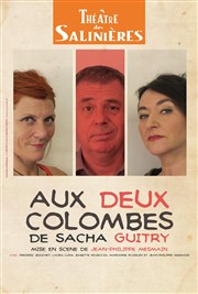 Aux deux colombes Thtre des Salinires Affiche