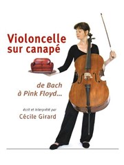 Violoncelle sur canapé Thtre Essaion Affiche