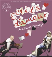 Ecrits d'amour Thtre La Luna Affiche