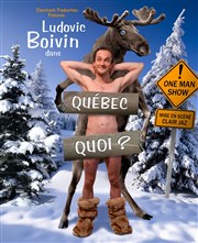 Ludovic Boivin dans Québec quoi ! Le Verger Affiche