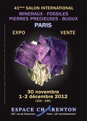 41ème salon international de Minéralogie et Bijouterie de Paris Espace Charenton Affiche