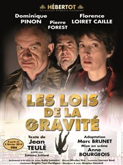 Les lois de la gravité | avec Dominique Pinon Thtre Hbertot Affiche