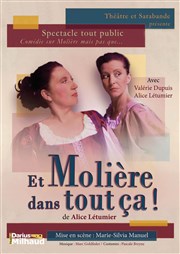 Et Molière dans tout ça ! Thtre Darius Milhaud Affiche