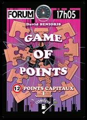 Game of points Thtre Le Forum Affiche