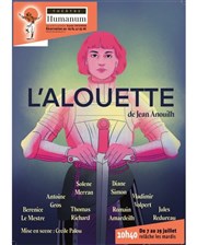 L'Alouette Thtre Humanum Affiche