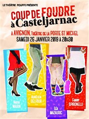 Coup de foudre à Casteljarnac Thtre de la Porte Saint Michel Affiche